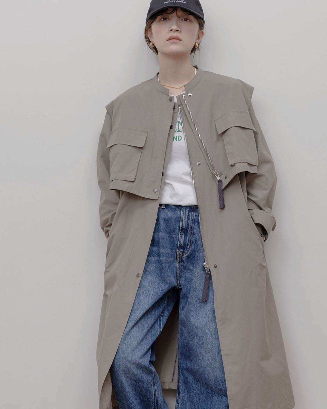 JAPAN BRAND - 2-ways Trench Coat