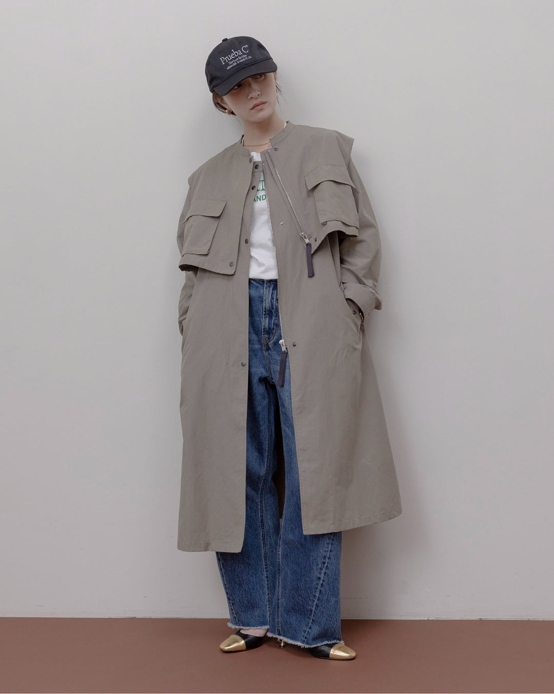 JAPAN BRAND - 2-ways Trench Coat