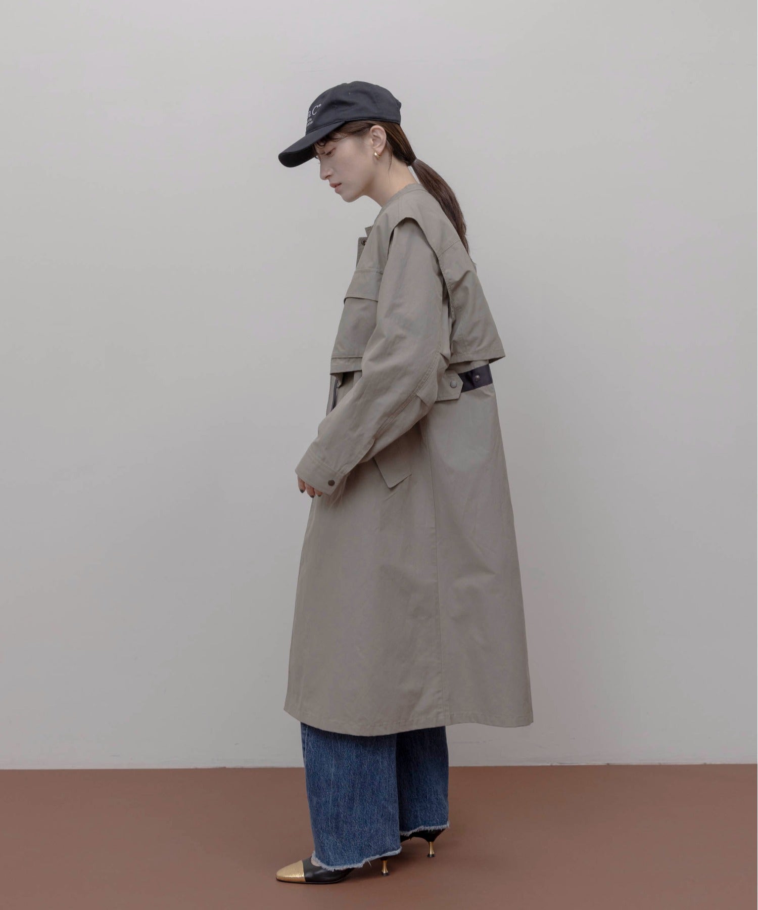 JAPAN BRAND - 2-ways Trench Coat