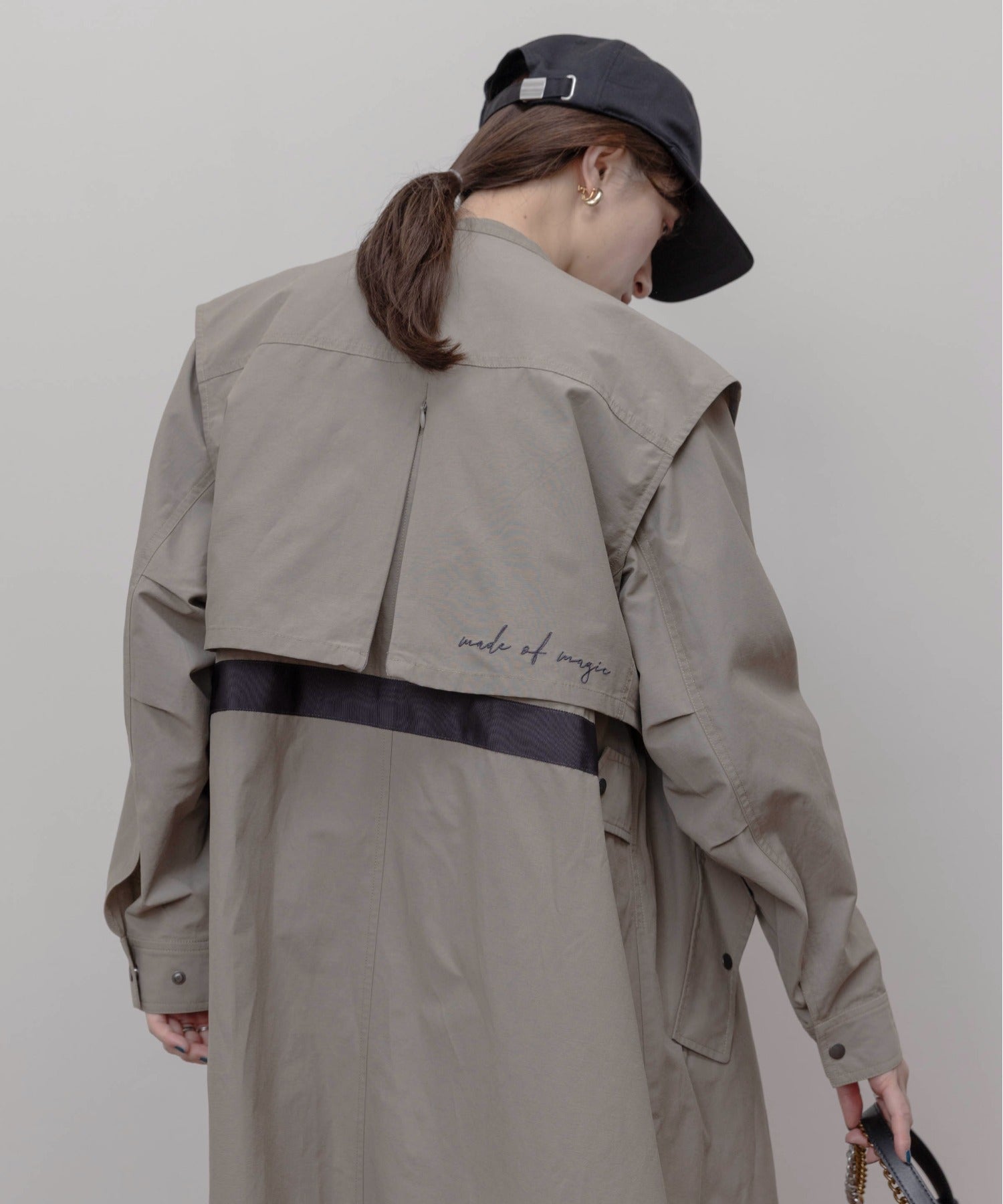 JAPAN BRAND - 2-ways Trench Coat