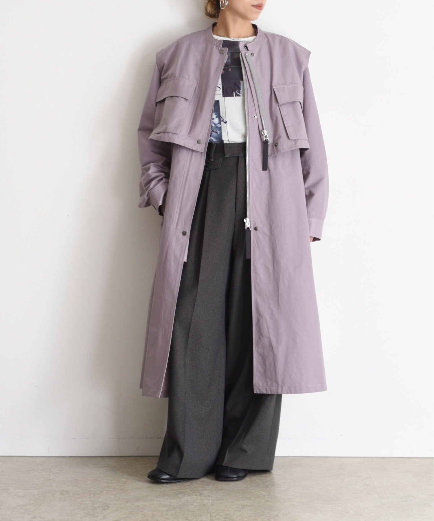 JAPAN BRAND - 2-ways Trench Coat
