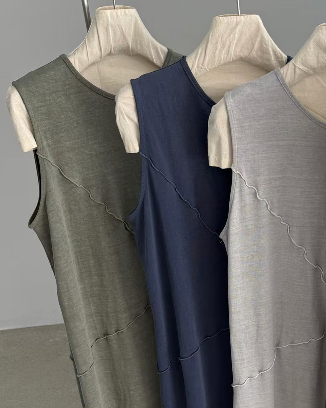 Seamed Details Dress