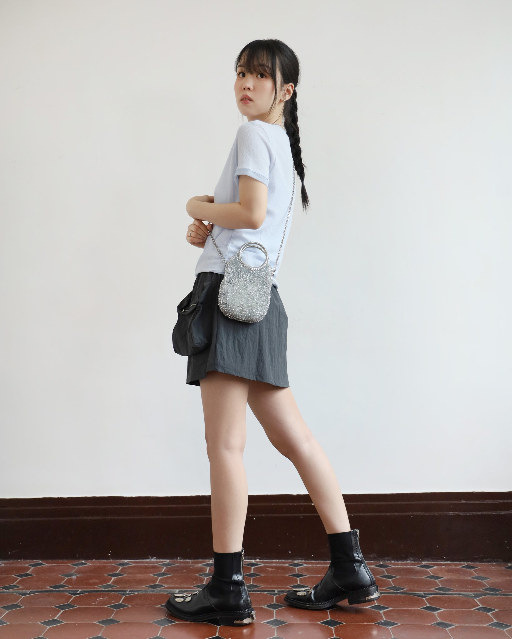 Front Pockets Skirt (2 colors)