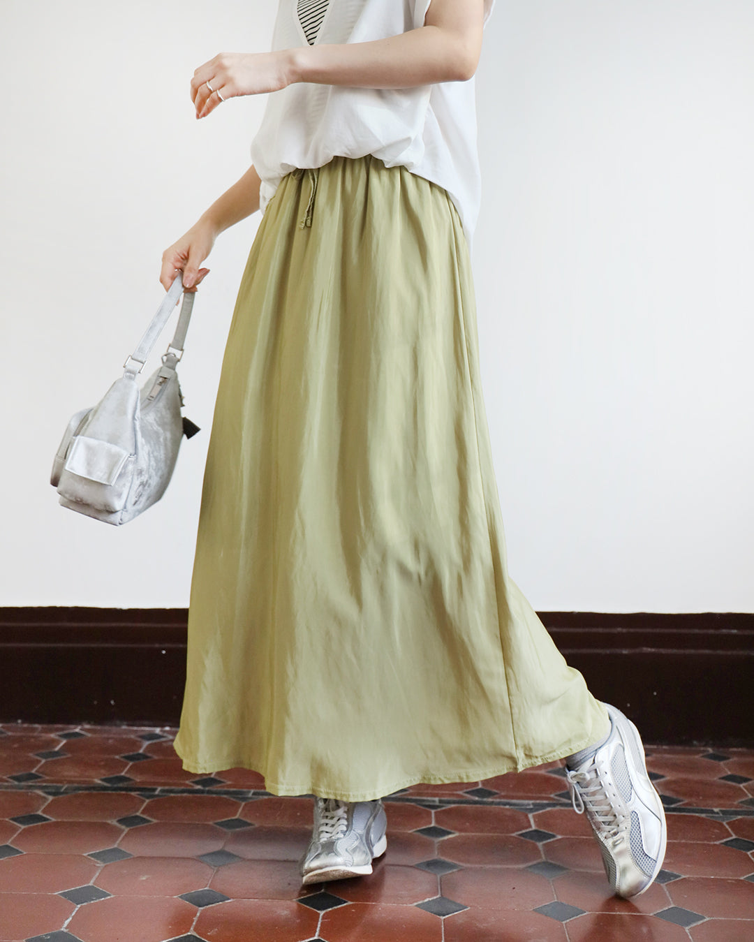 Silky Maxi Skirt