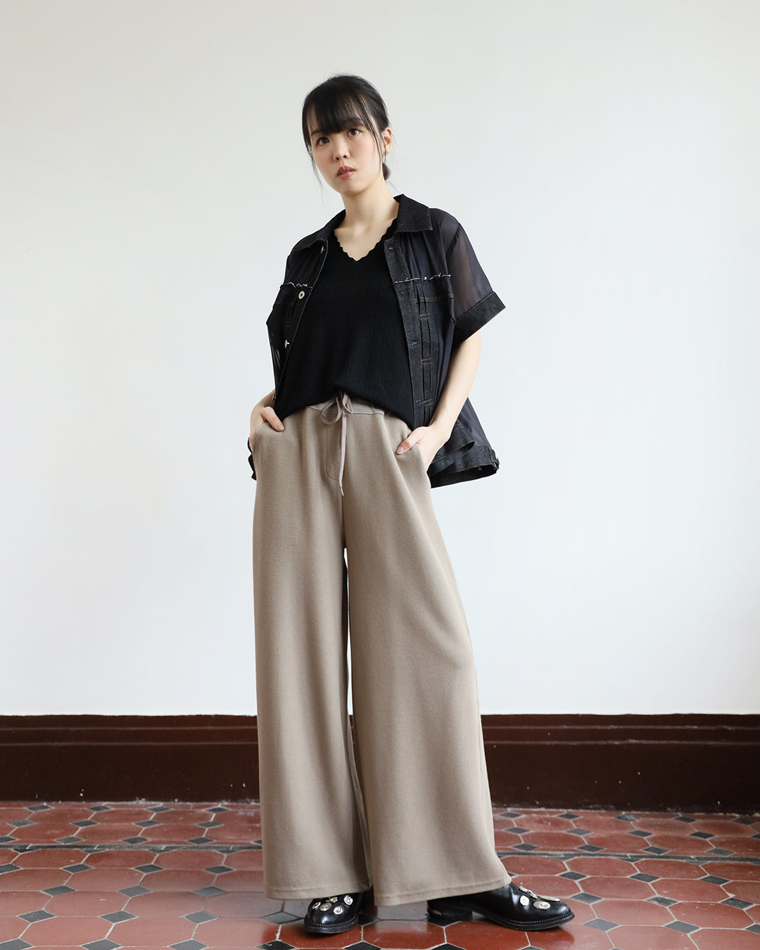 Relaxed Drawstring Pants (4 color)