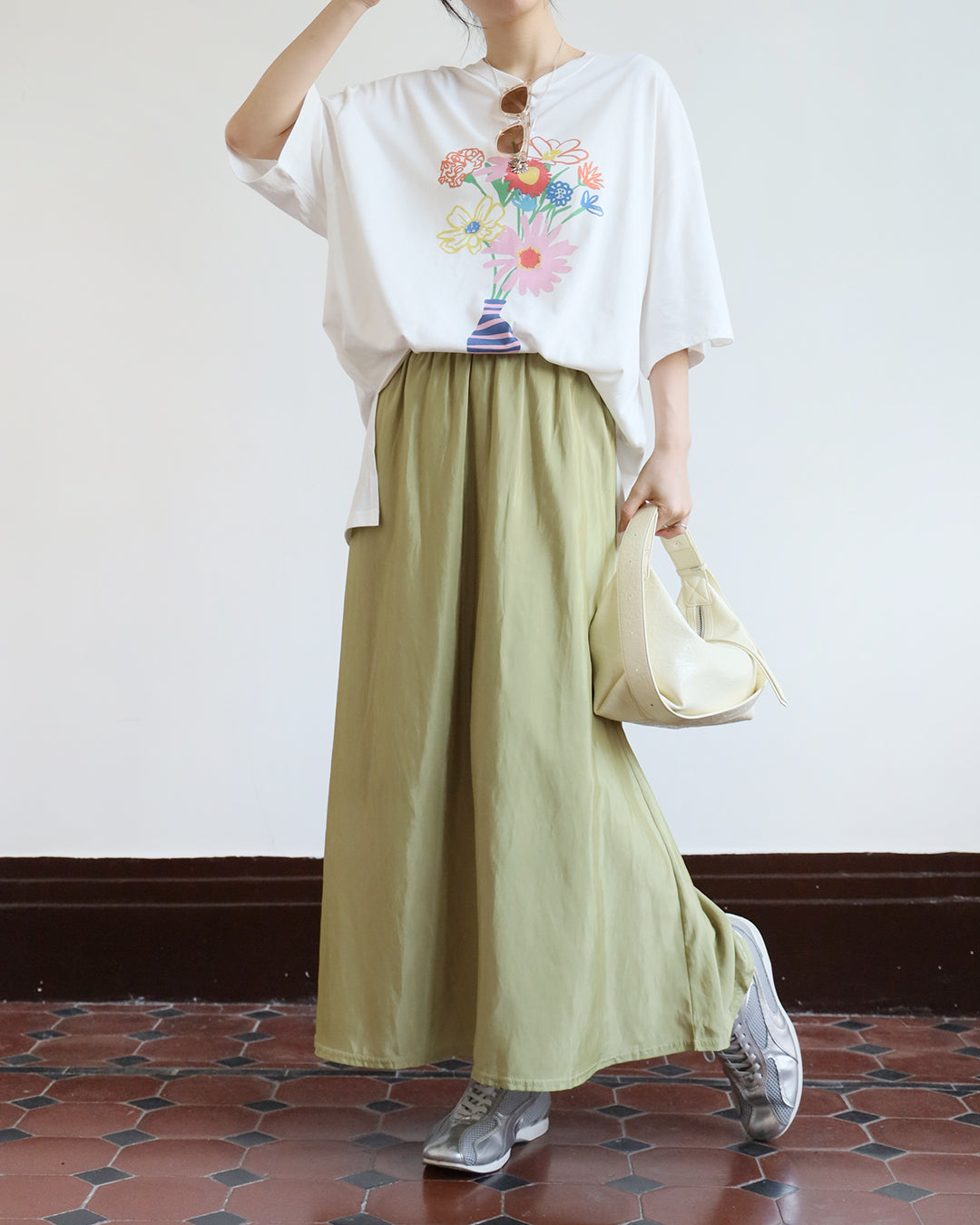 Silky Maxi Skirt