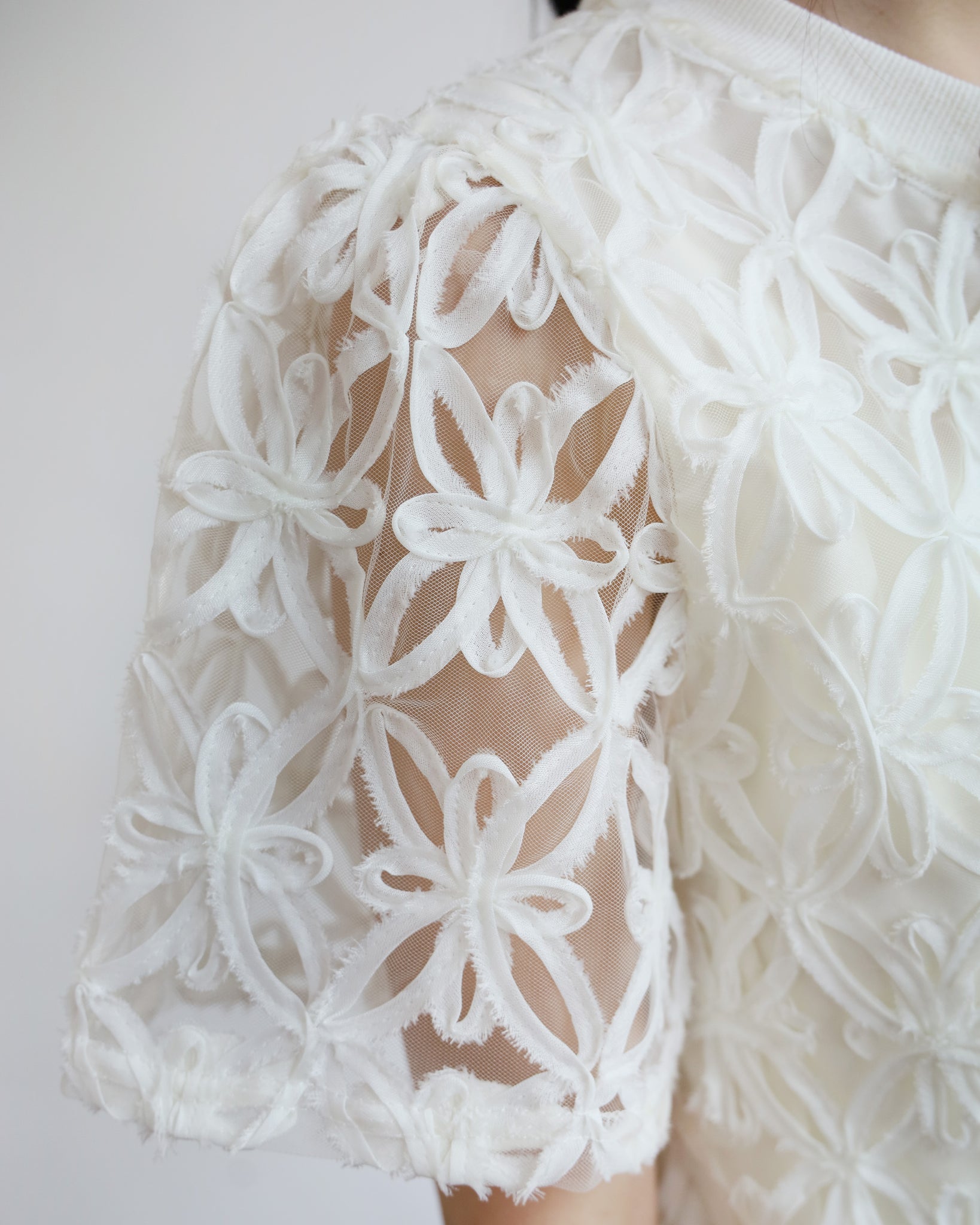 Embellished Floral Top (2 colors)