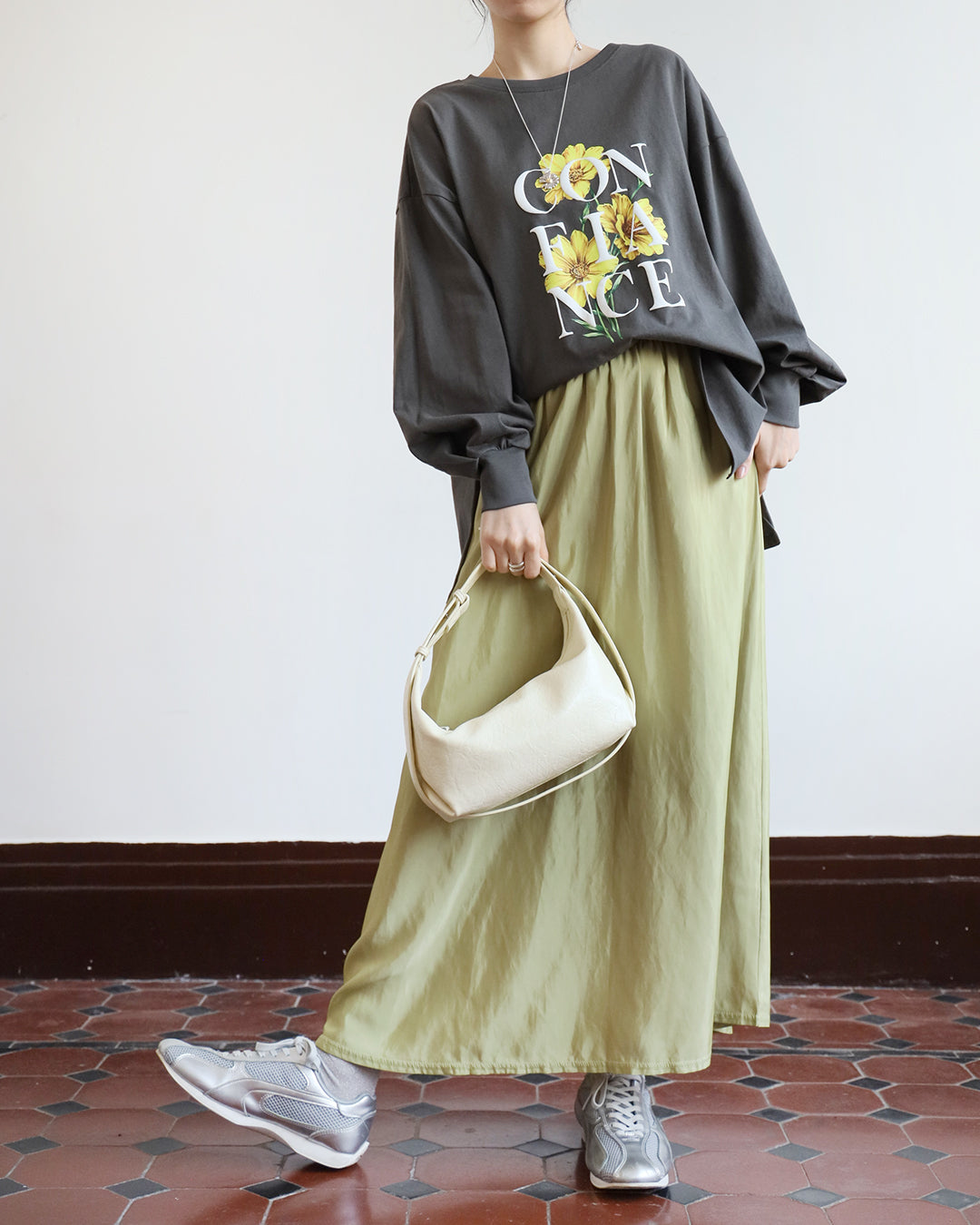 Silky Maxi Skirt