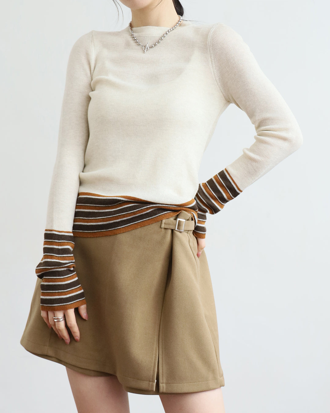 Striped Hem Top (5 colors)