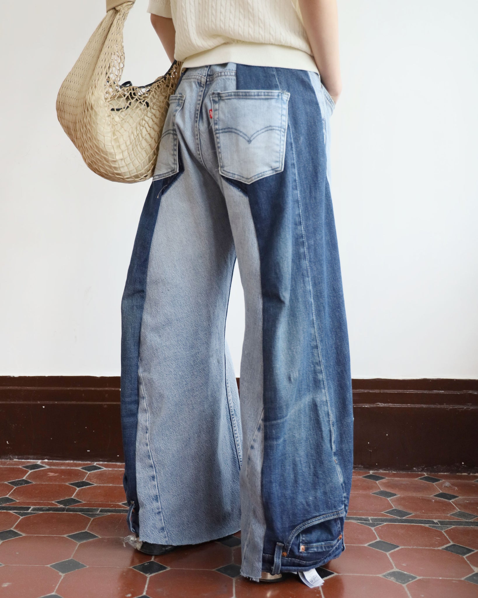Upcycle 2-Tone Reverse Jenas (Pre-order)