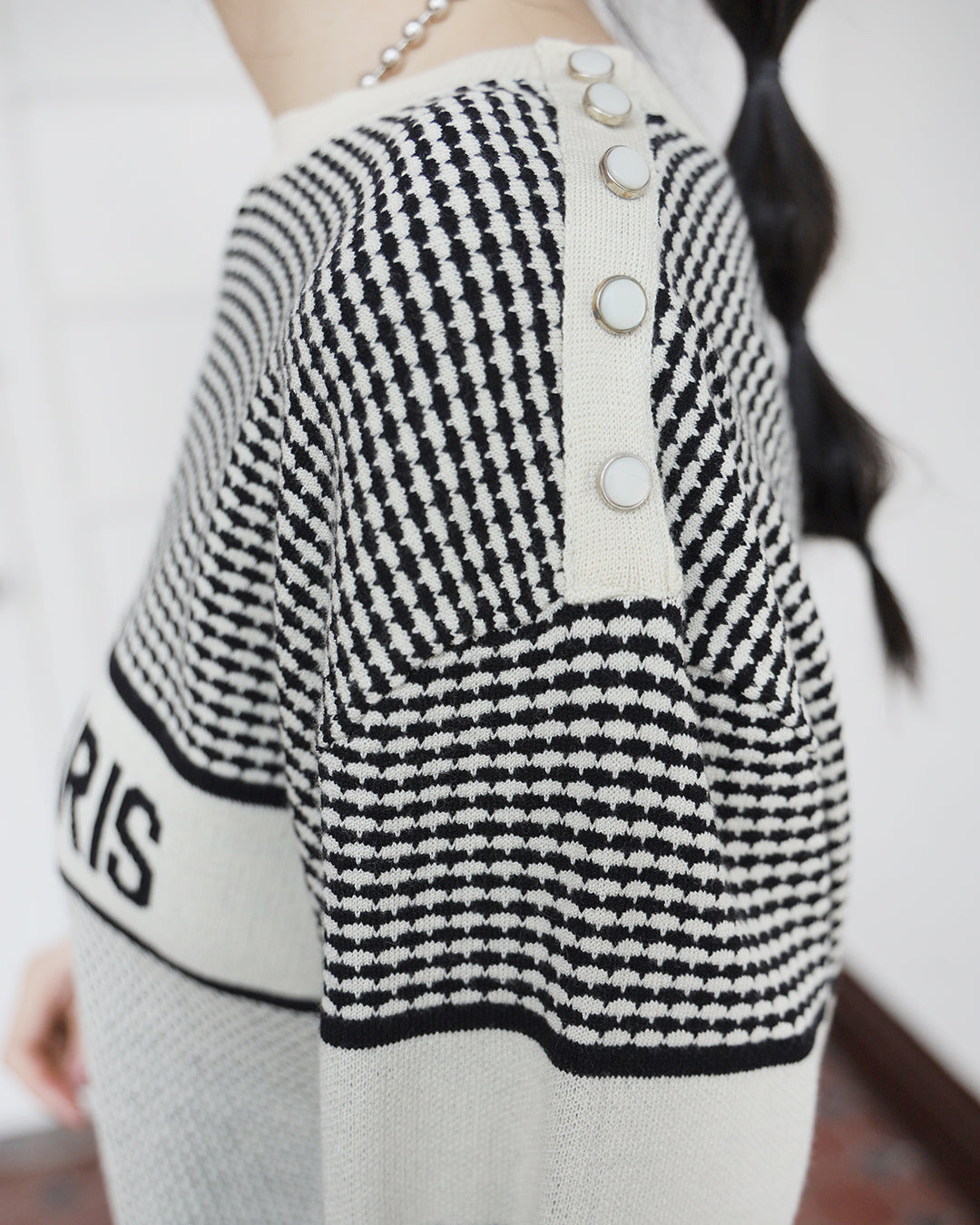 Japan Brand - JE VAIS A PARIS Knit Top