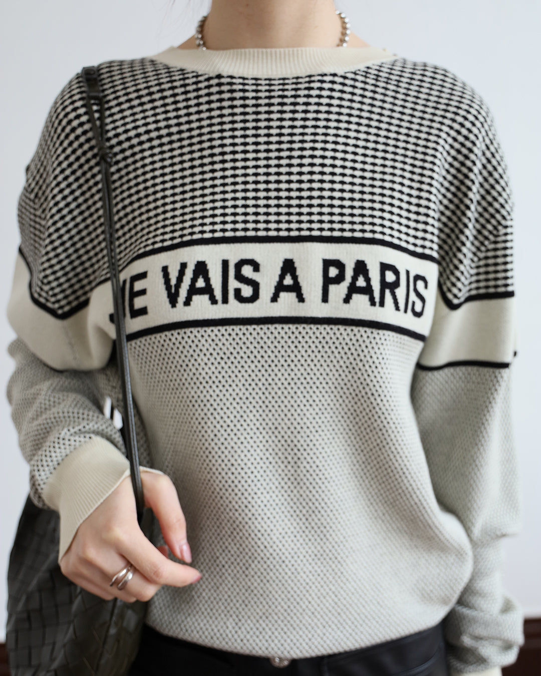Japan Brand - JE VAIS A PARIS Knit Top