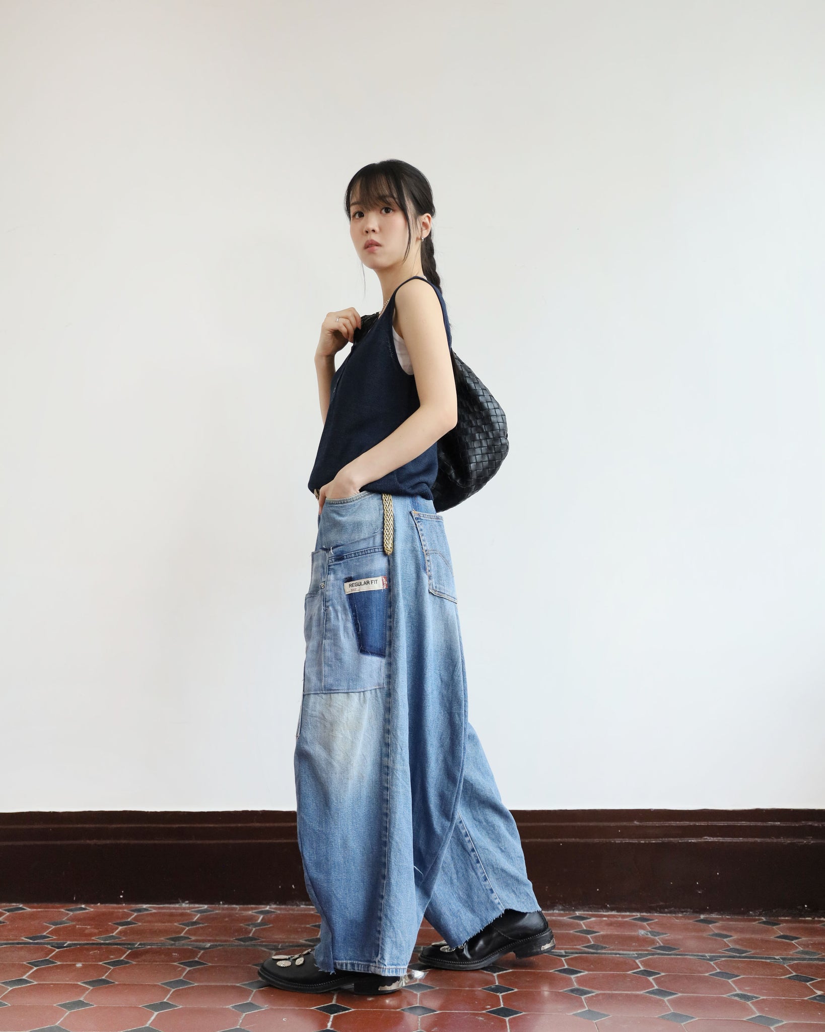 Button Details Vest (3 colors)