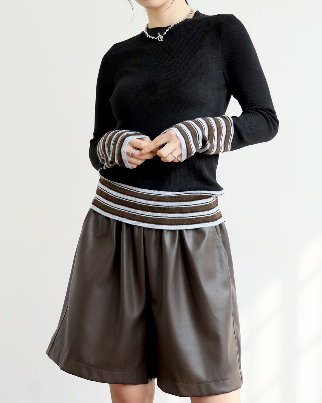 Striped Hem Top (5 colors)