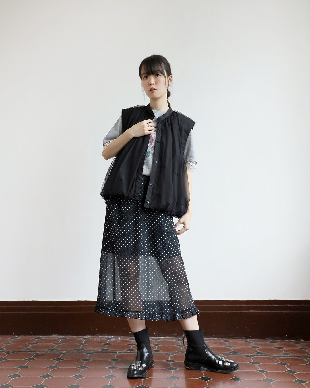 Reversible Mesh Outer (2 color)