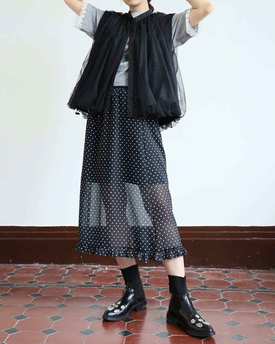Reversible Mesh Outer (2 color)