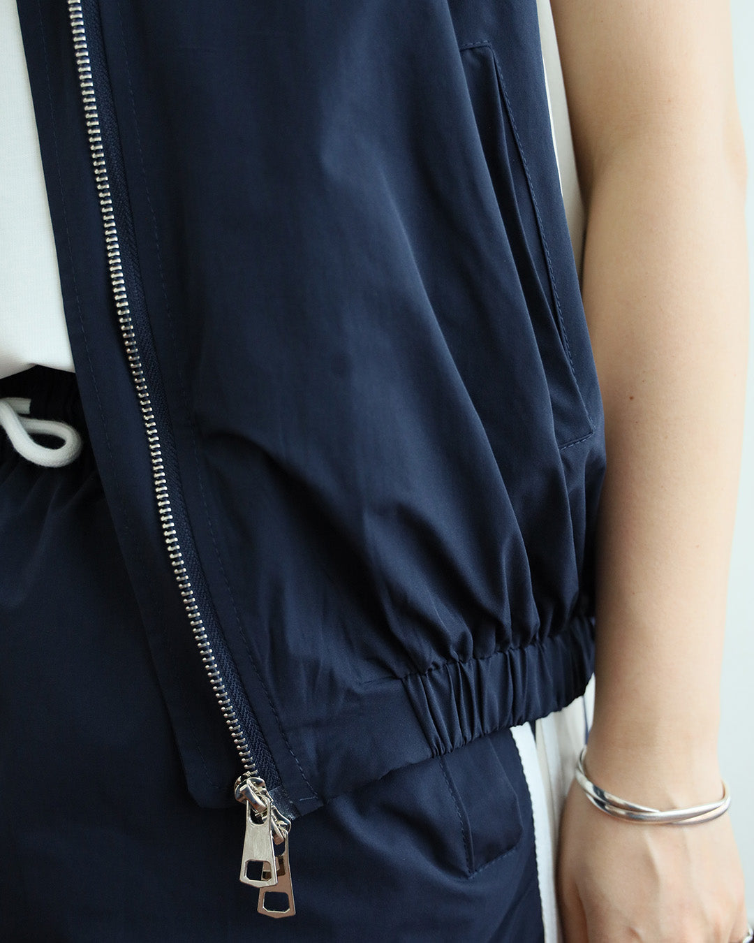 Side Striped Vest + Skirt (Set) | (2 Colors)