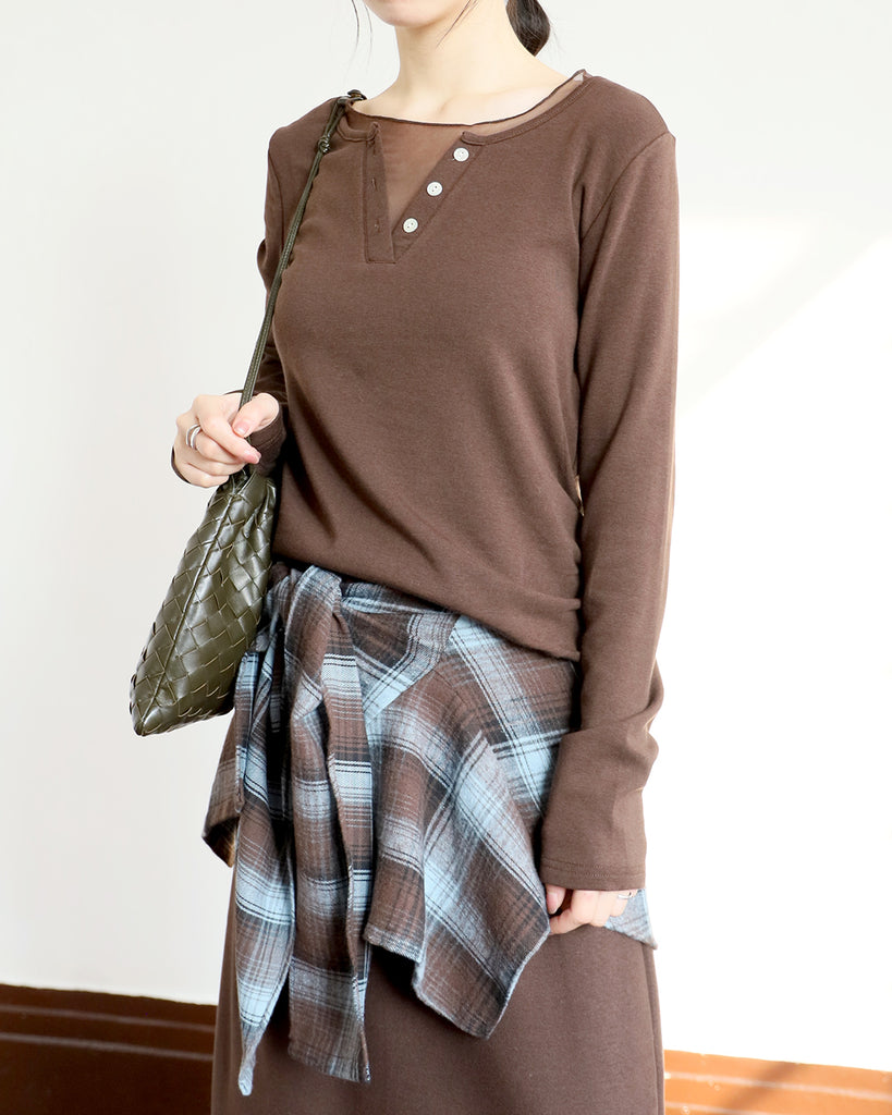 Mesh Layered Top (5 colors)