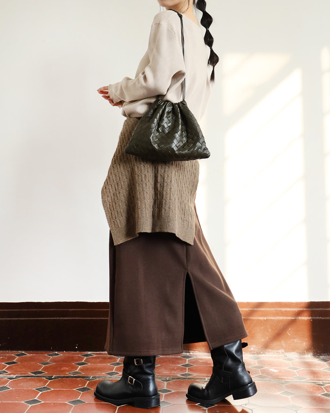 V-Neck Ribbed Top (5 colors)