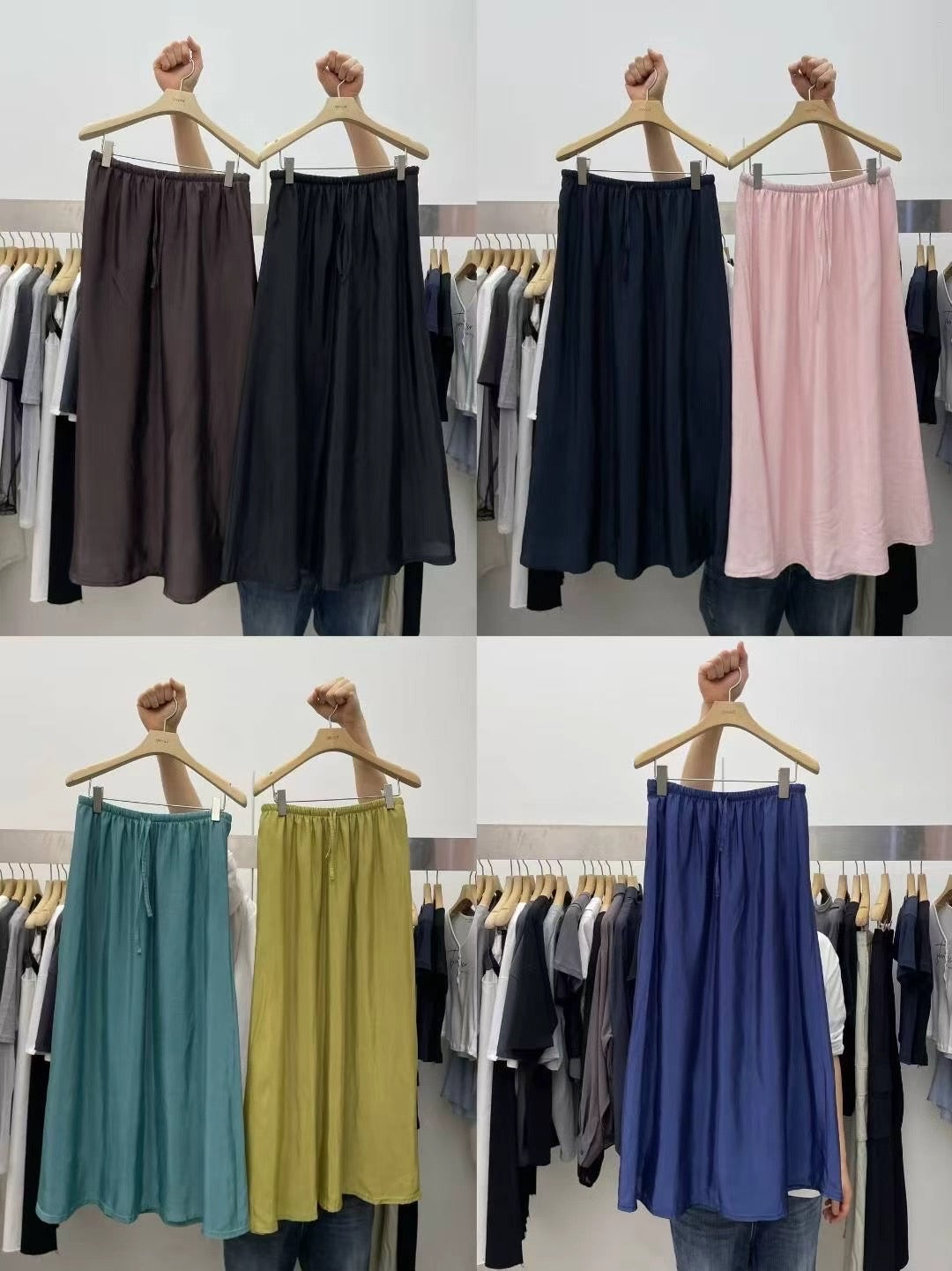 Silky Maxi Skirt