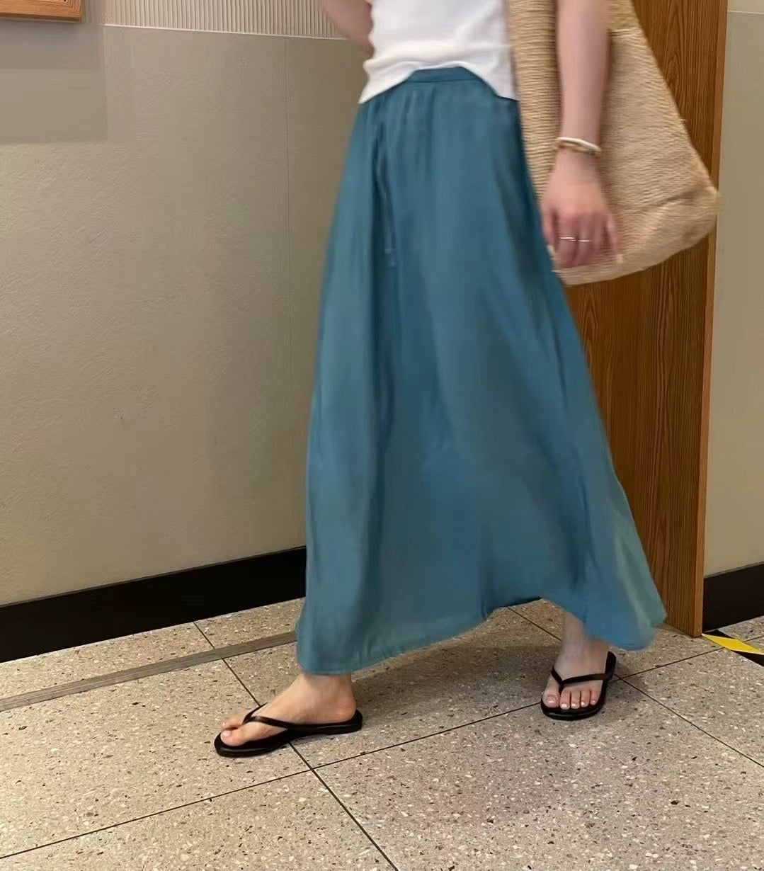Silky Maxi Skirt