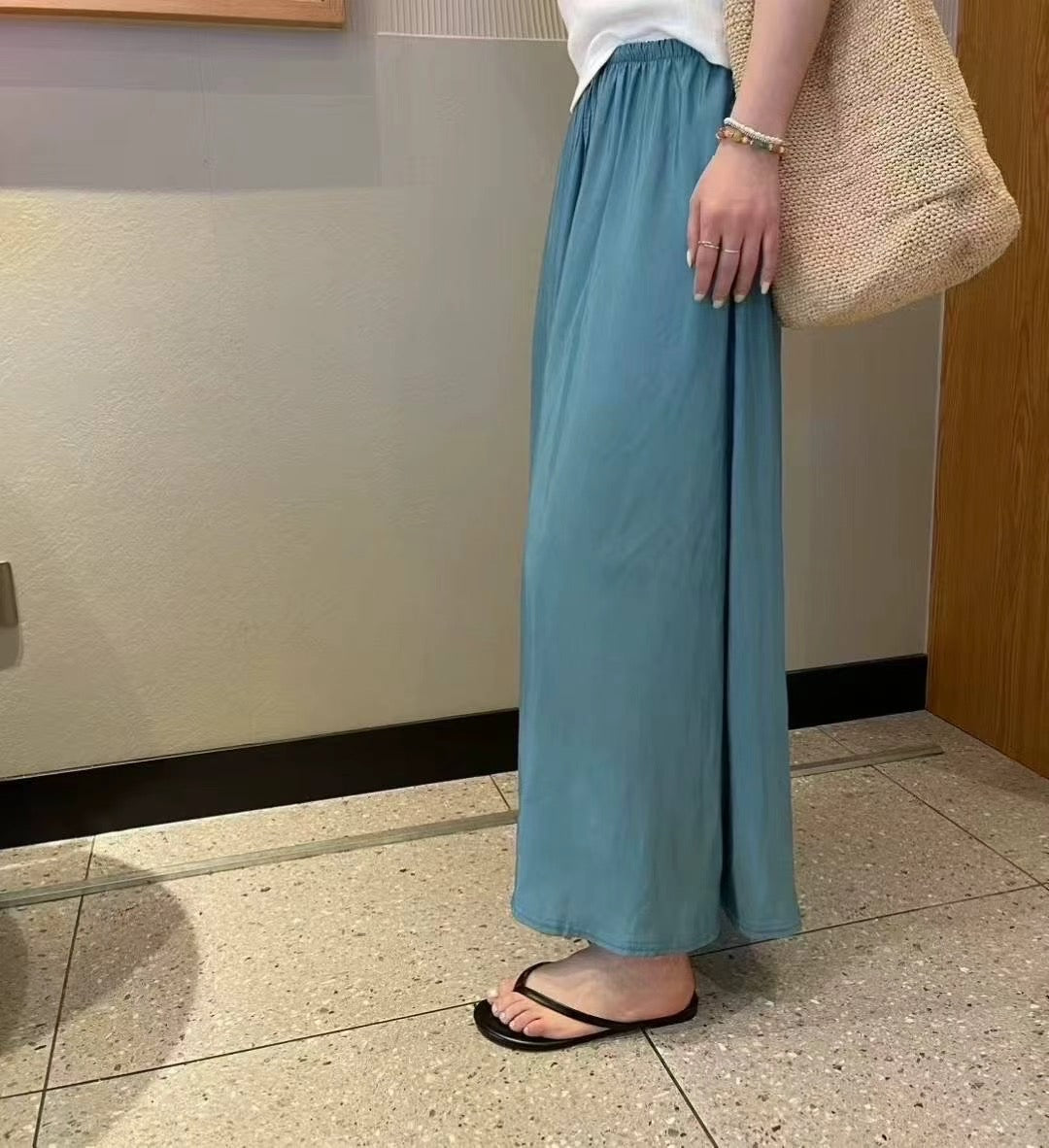 Silky Maxi Skirt
