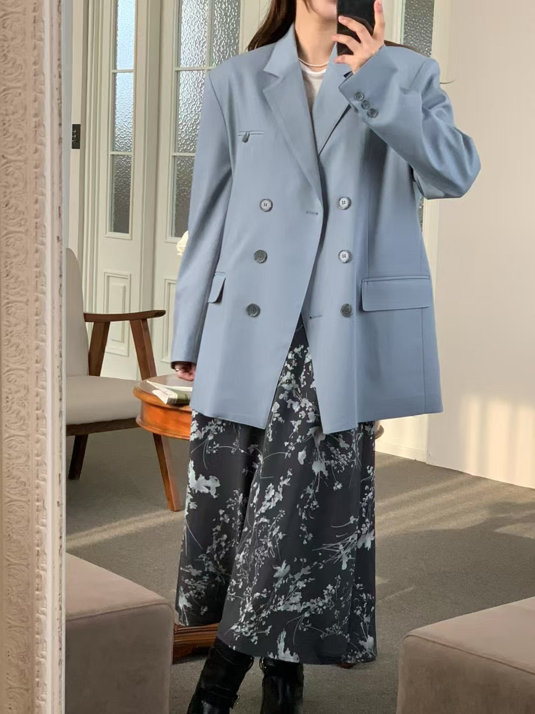 Oversized Blazer (4 color)