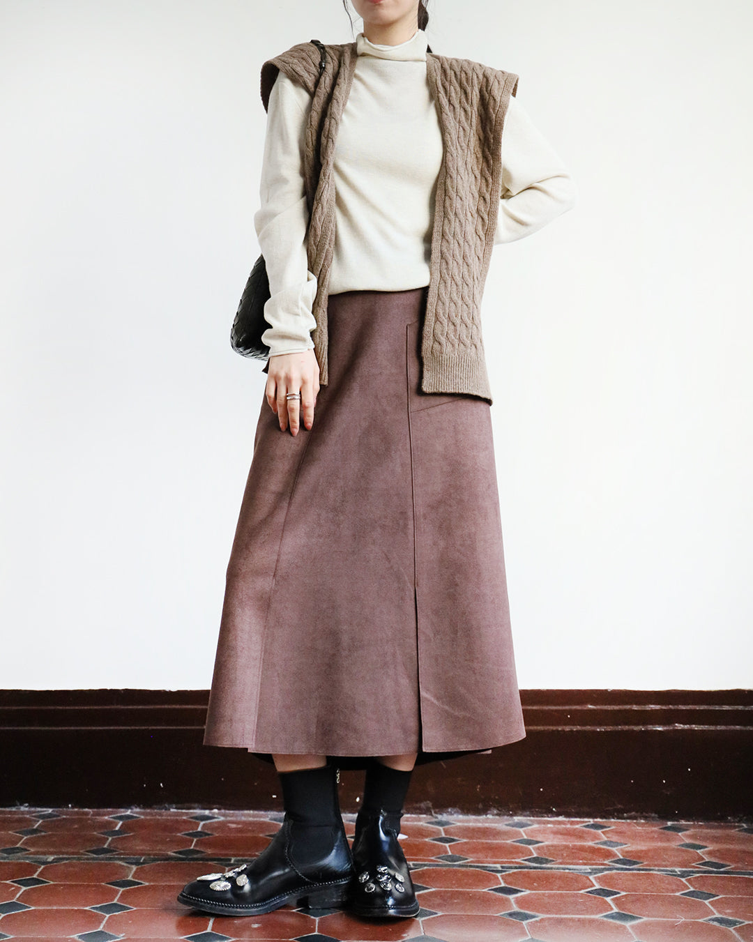 Relaxed Fit Turtle Neck Top (5 colors)