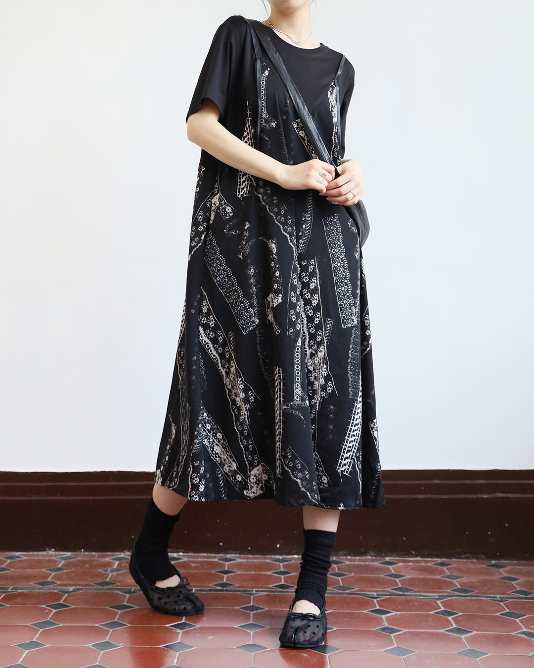 2 in 1 Pattern Dress