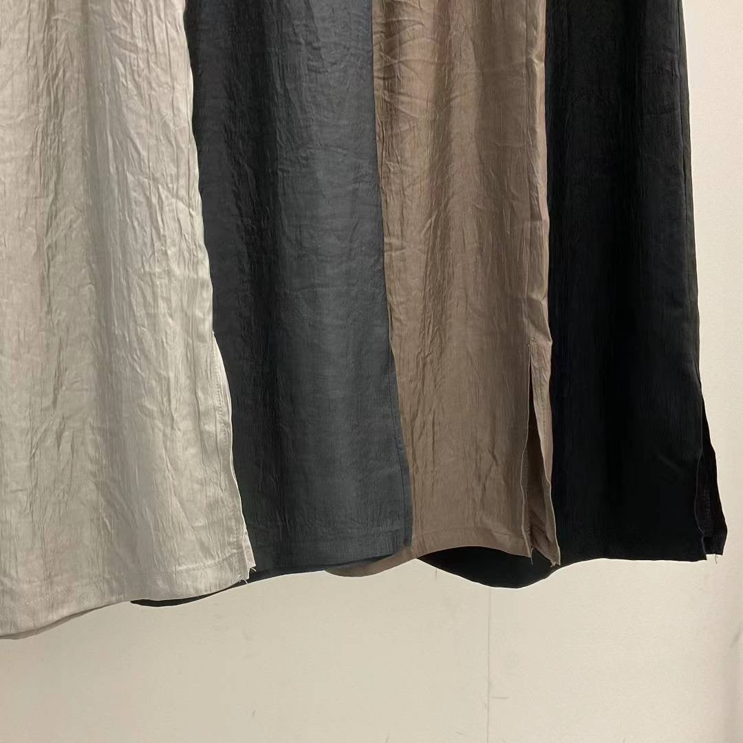 Silky Pencil Skirt