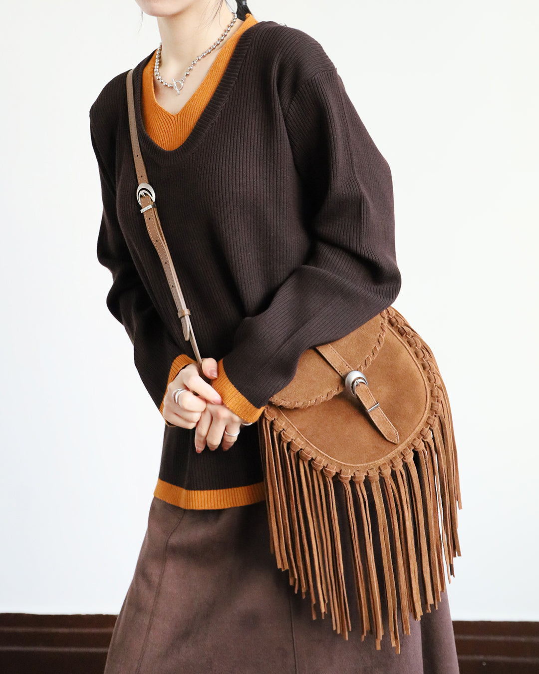 Contrast Trim Ribbed Top (4 colors)