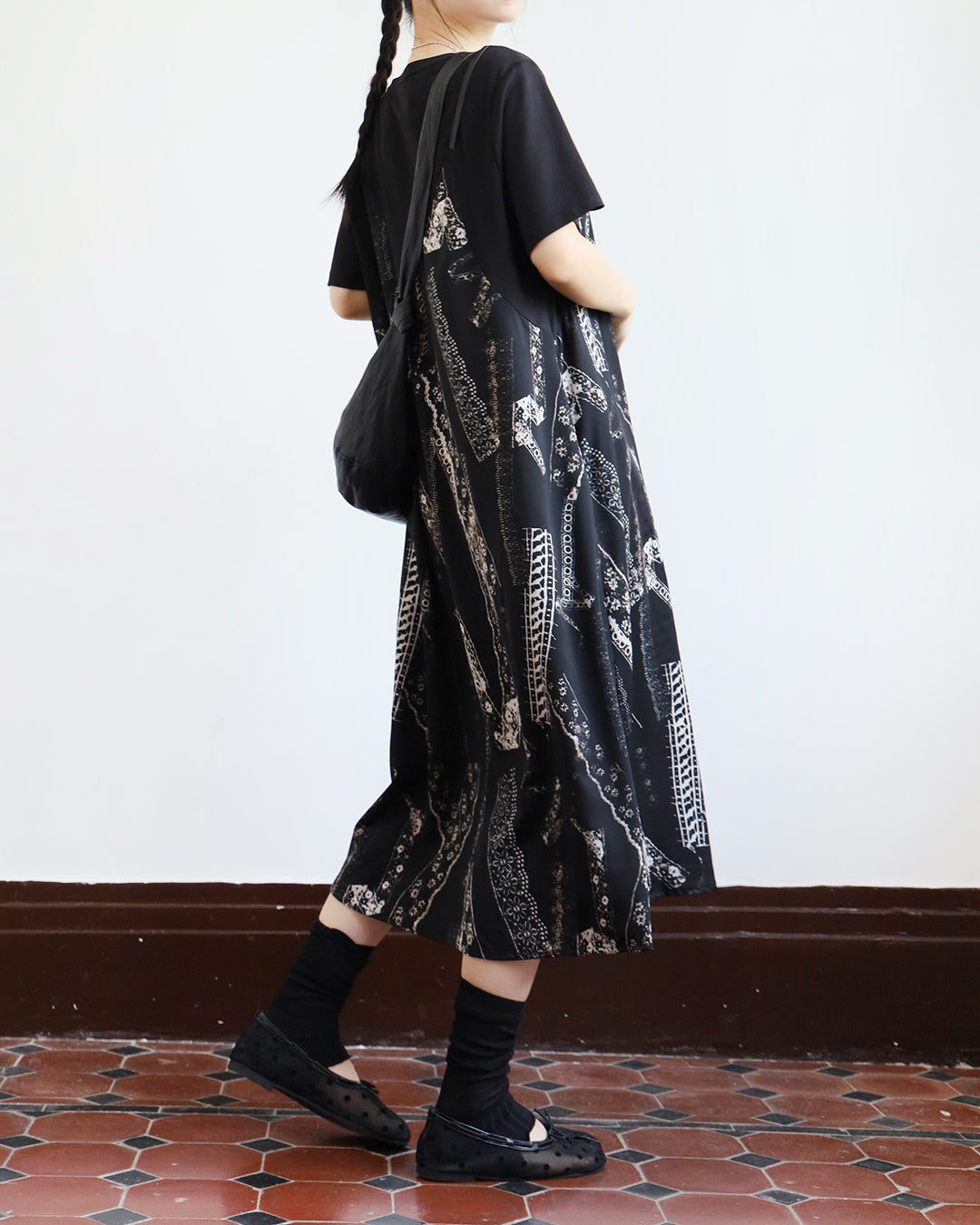 2 in 1 Pattern Dress