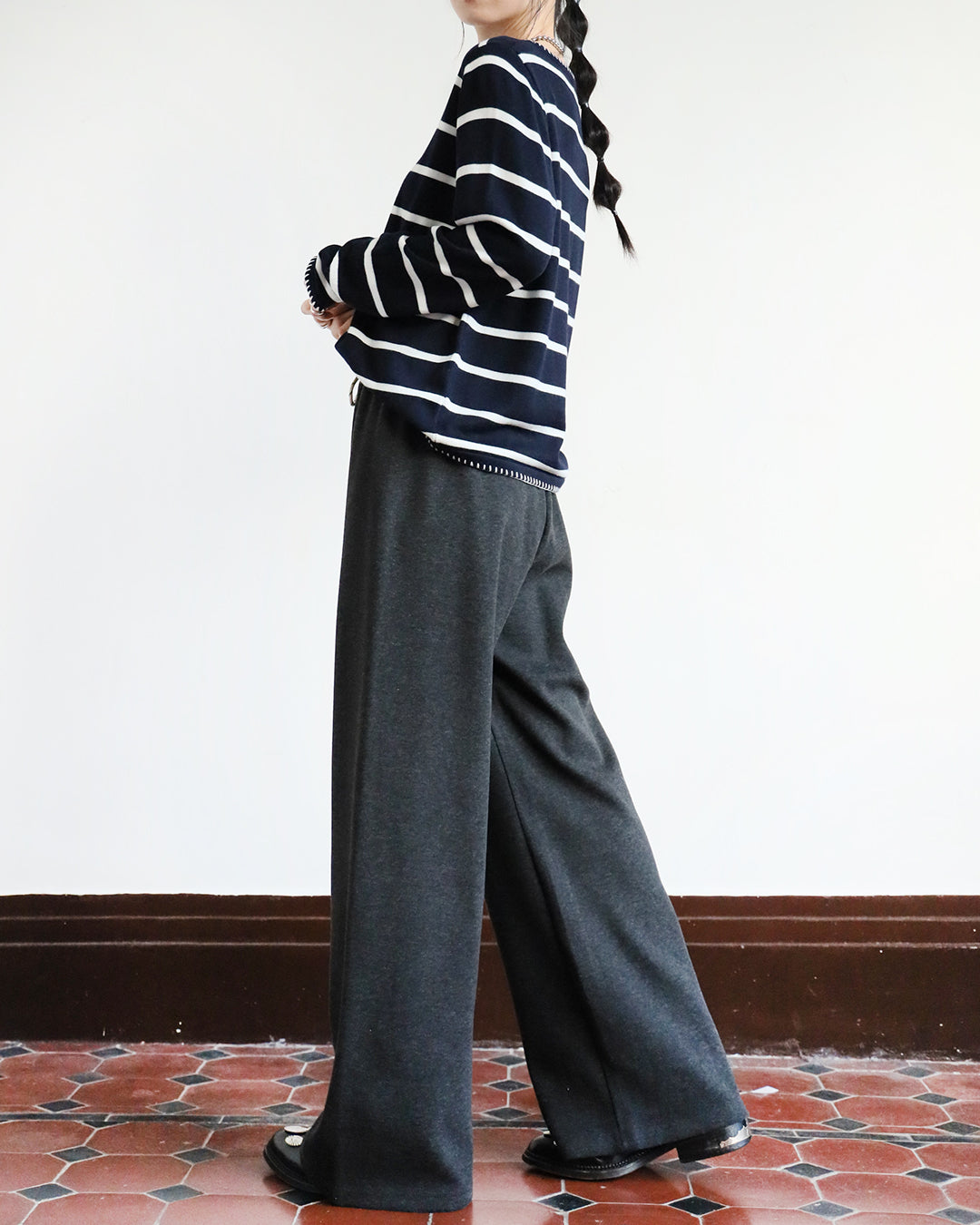 Contrast Stitch Top (4 colors)