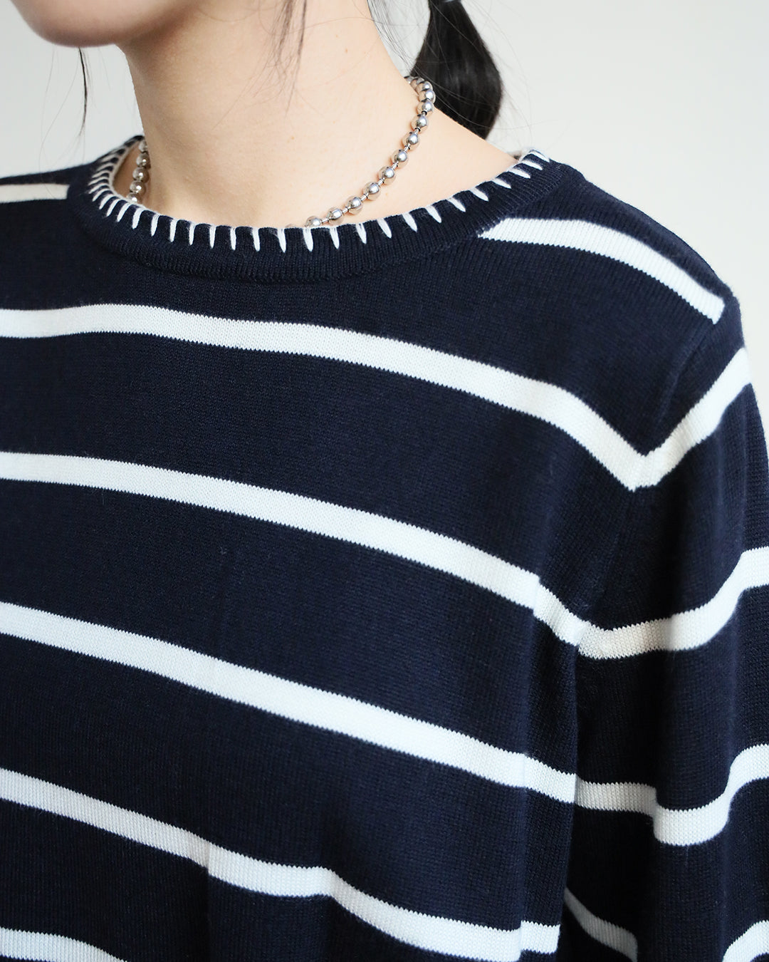 Contrast Stitch Top (4 colors)