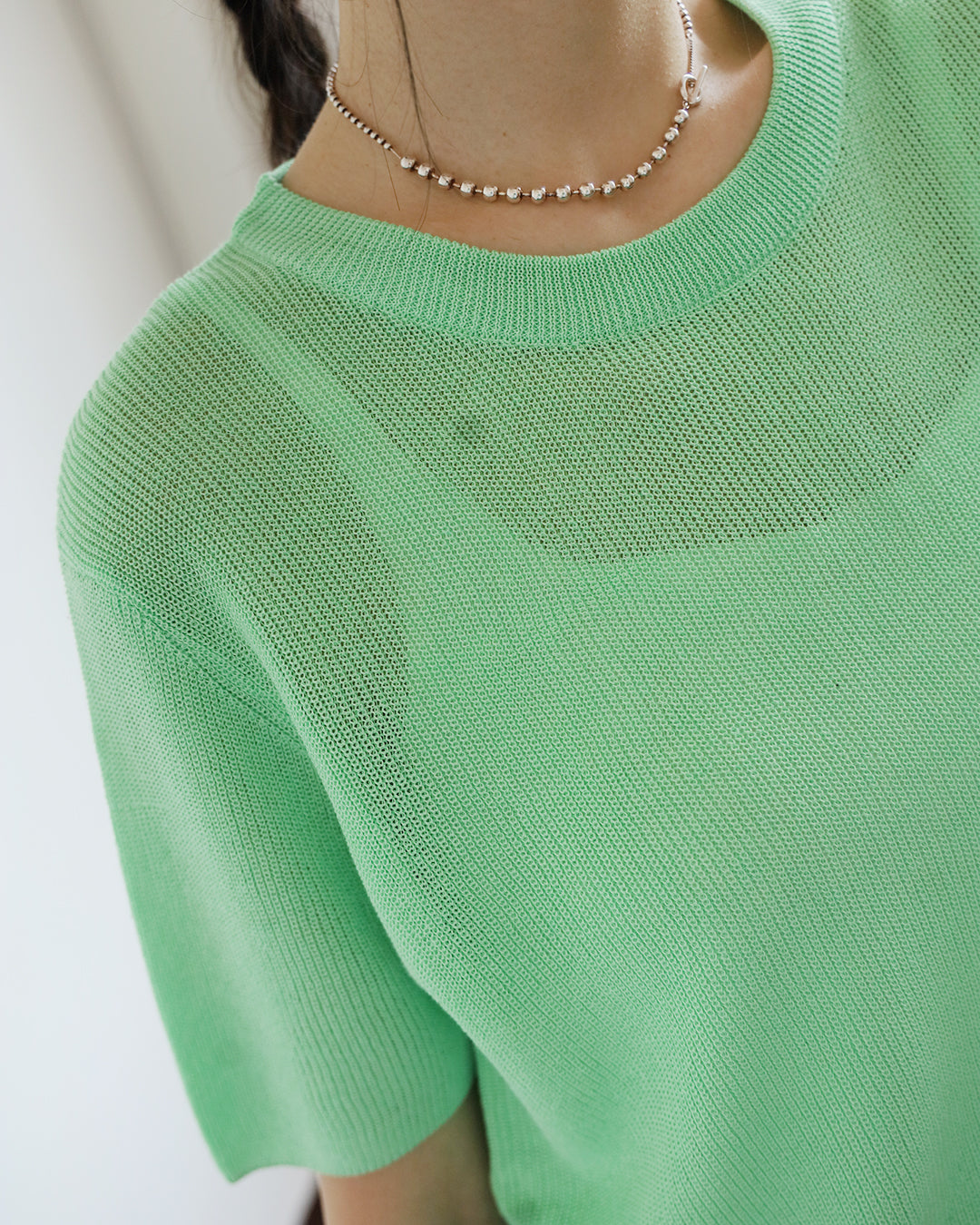 Crew Neck Summer Knit Top (3 colors)