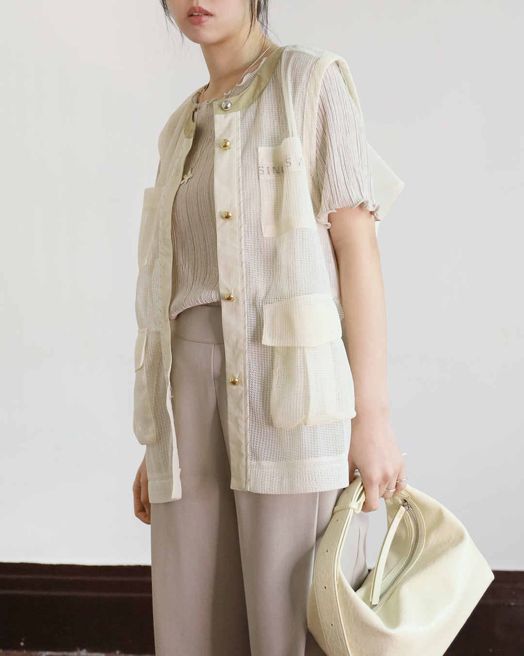 JAPAN BRAND - Front Pocket Mesh Vest