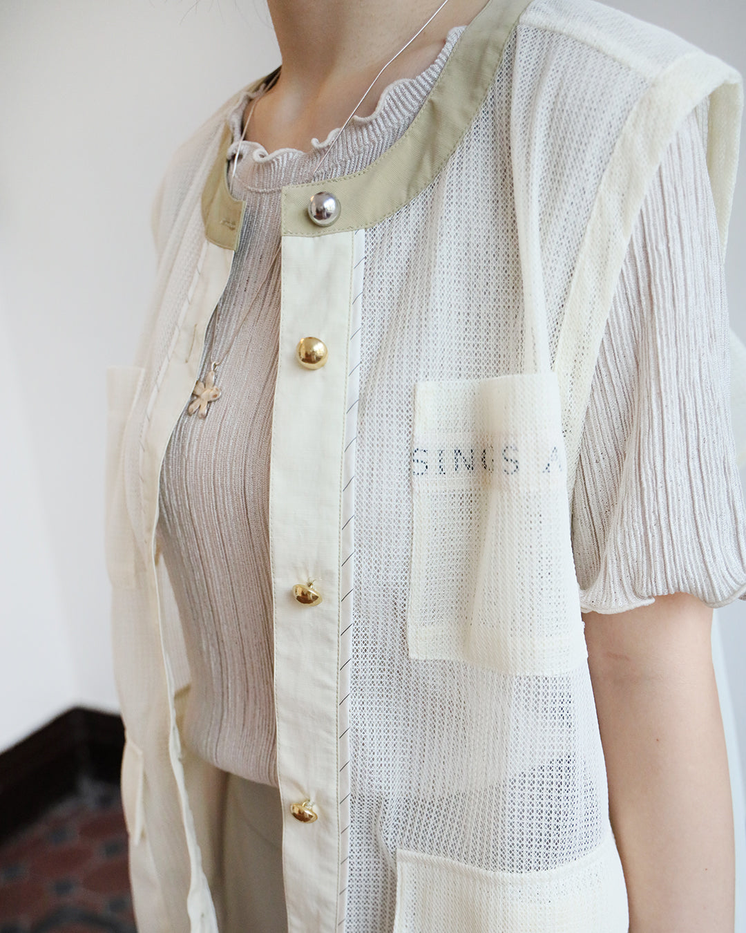 JAPAN BRAND - Front Pocket Mesh Vest