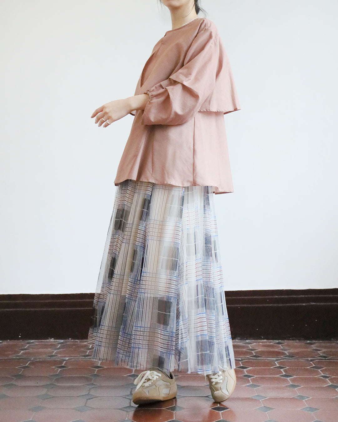 JAPAN BRAND - Cape Layered Blouse