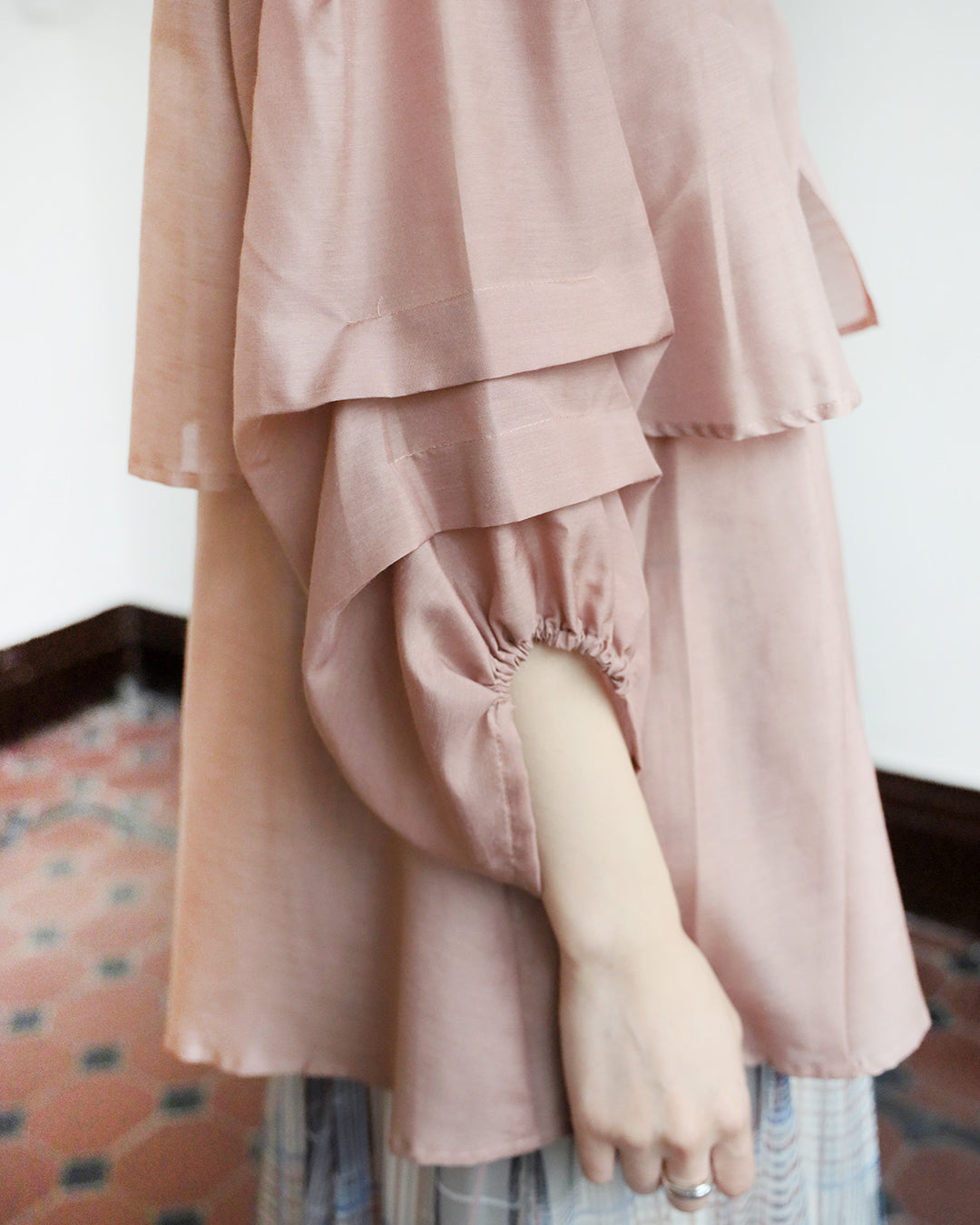 JAPAN BRAND - Cape Layered Blouse