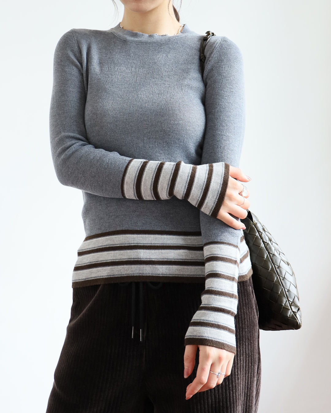 Striped Hem Top (5 colors)