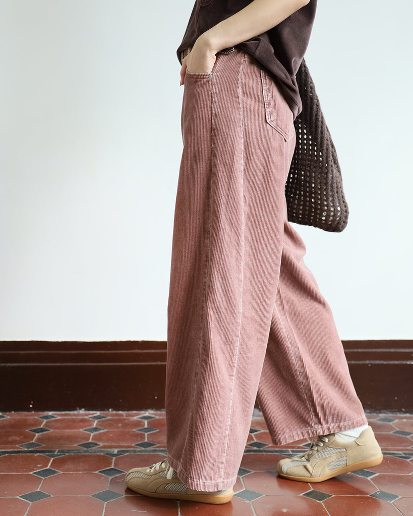Washed Corduroy Pants (2 colors)