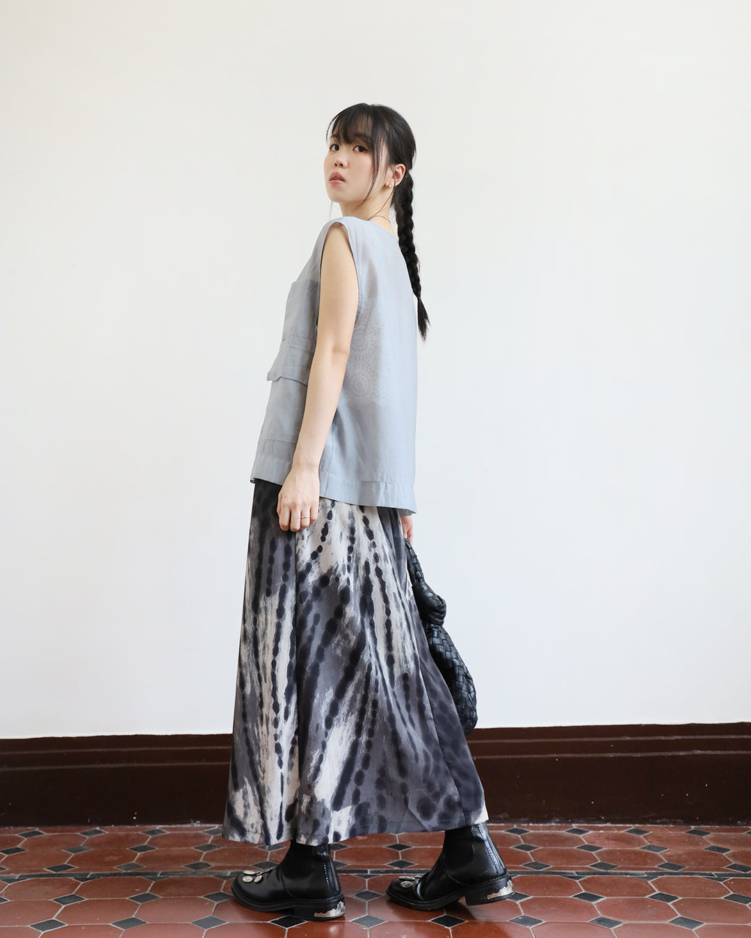 Sheer Mesh Multi-Pocket Vest Jacket