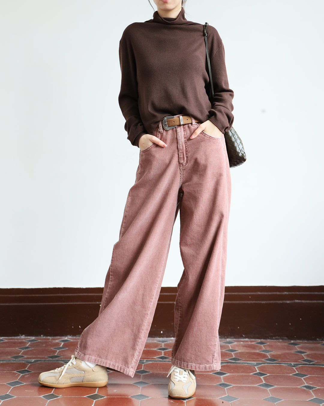 Relaxed Fit Turtle Neck Top (5 colors)