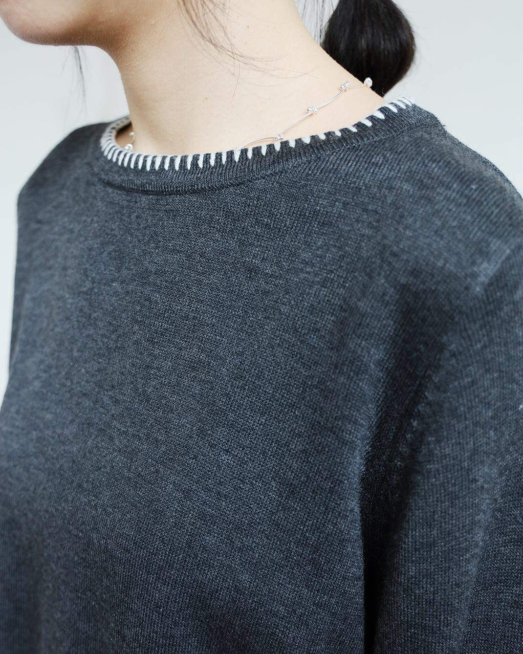 Contrast Stitch Top (4 colors)