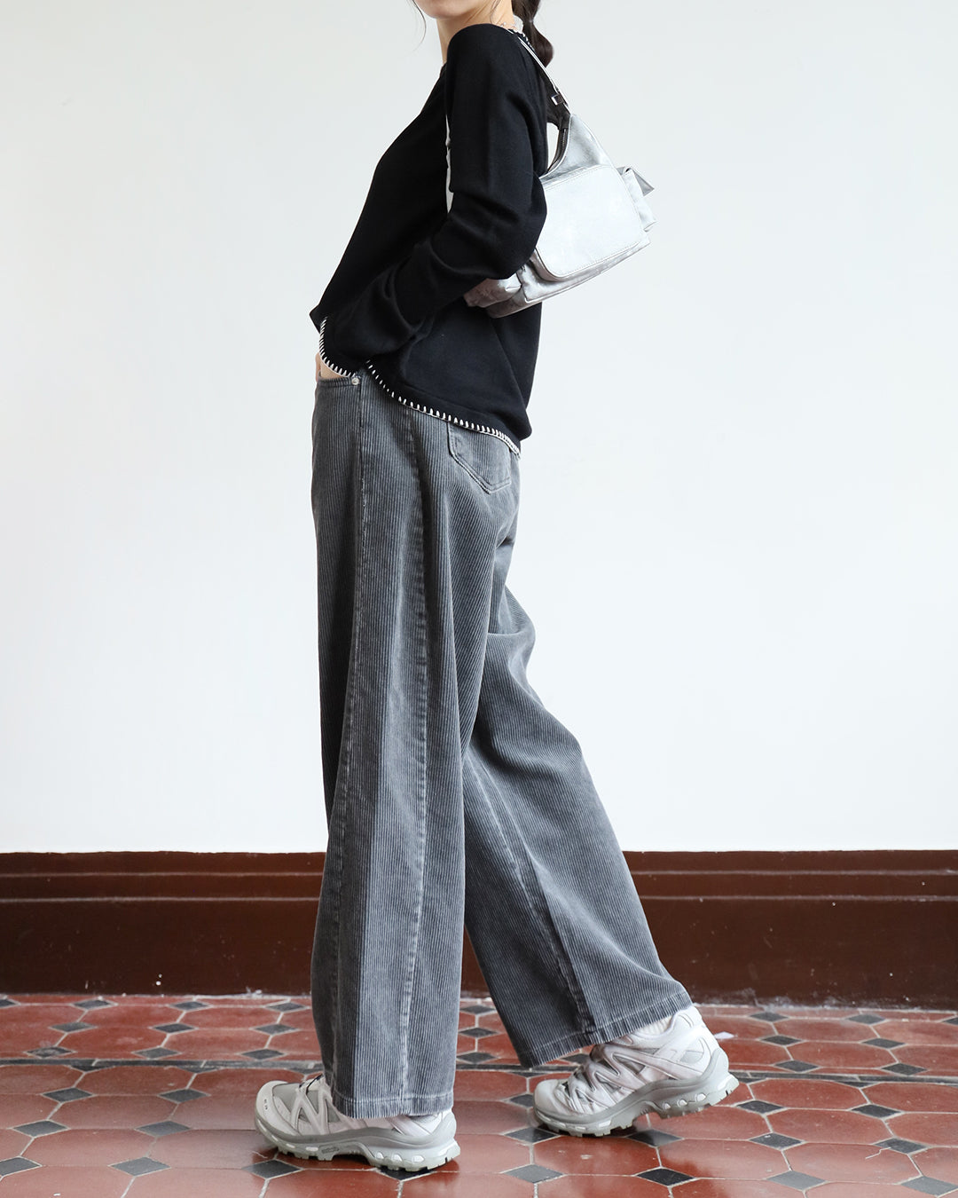 Contrast Stitch Top (4 colors)