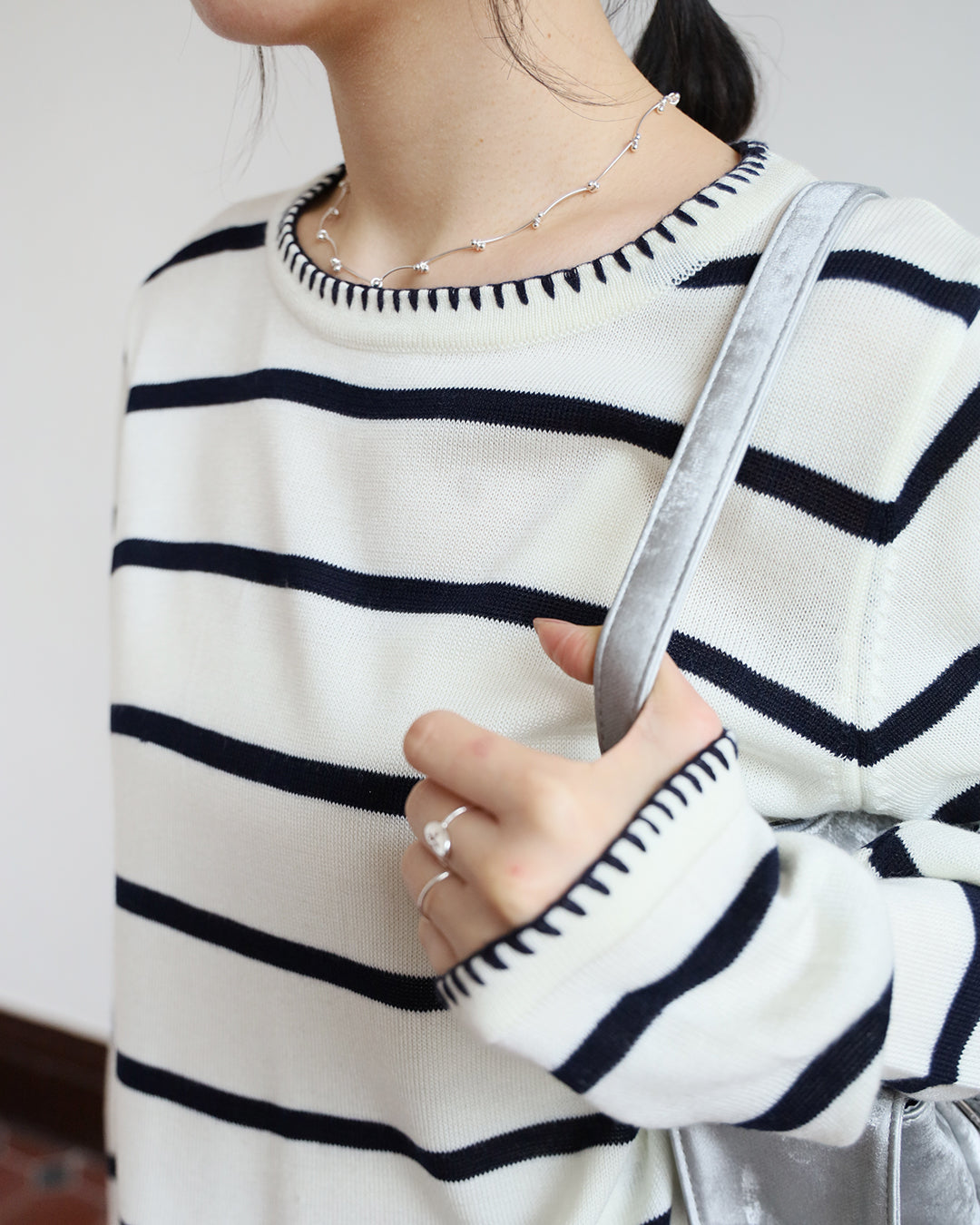 Contrast Stitch Top (4 colors)