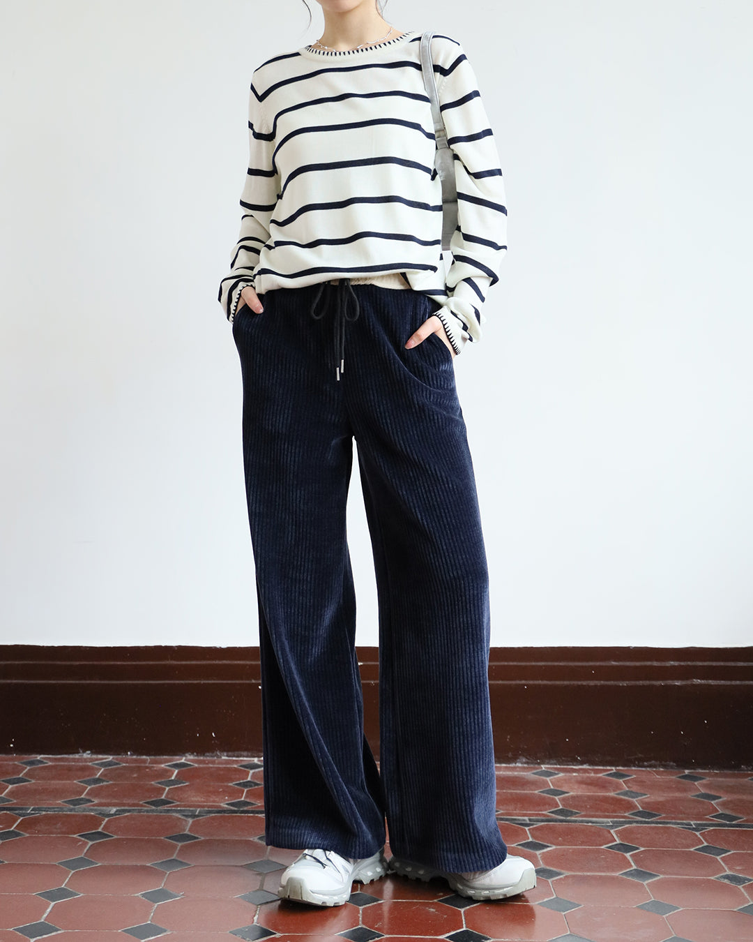 Contrast Stitch Top (4 colors)