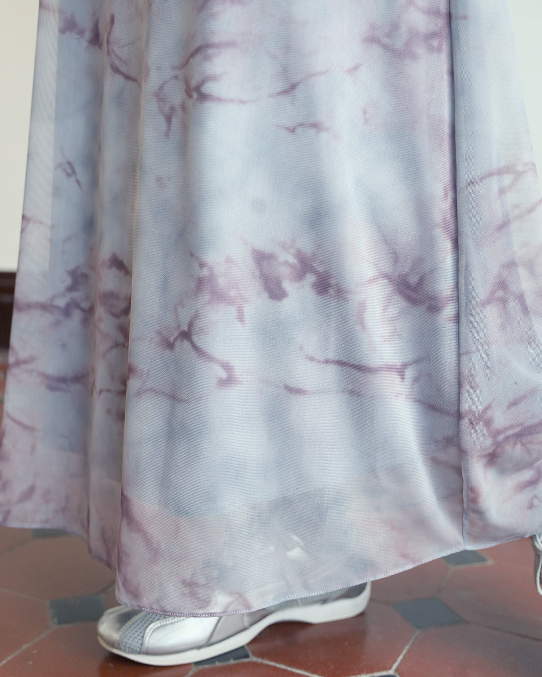 Tie Dye Mesh Skirt (2 color)