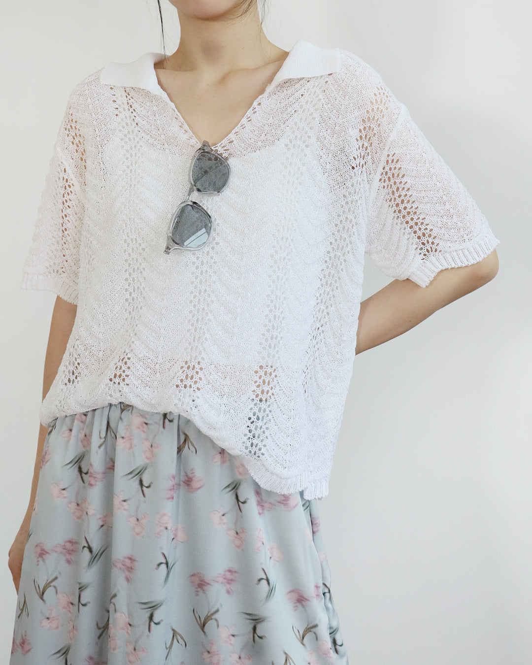 Summer Knit Polo Shirt (3 colors)