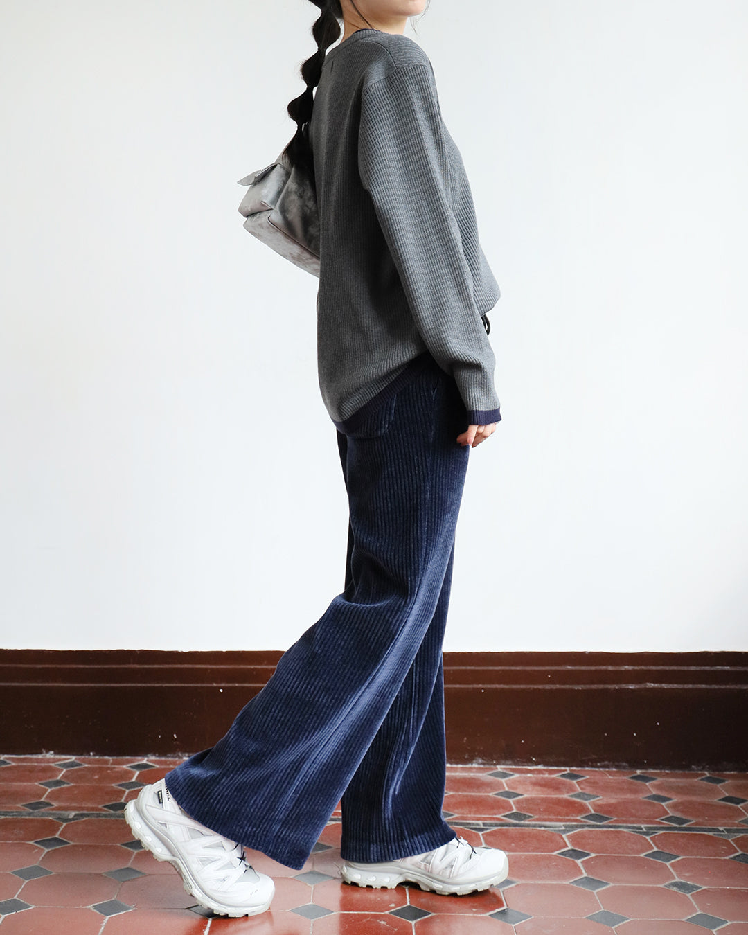 Contrast Trim Ribbed Top (4 colors)